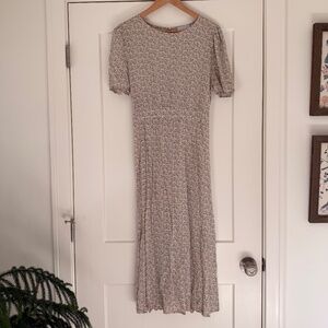 Midi Flora Dress Size L